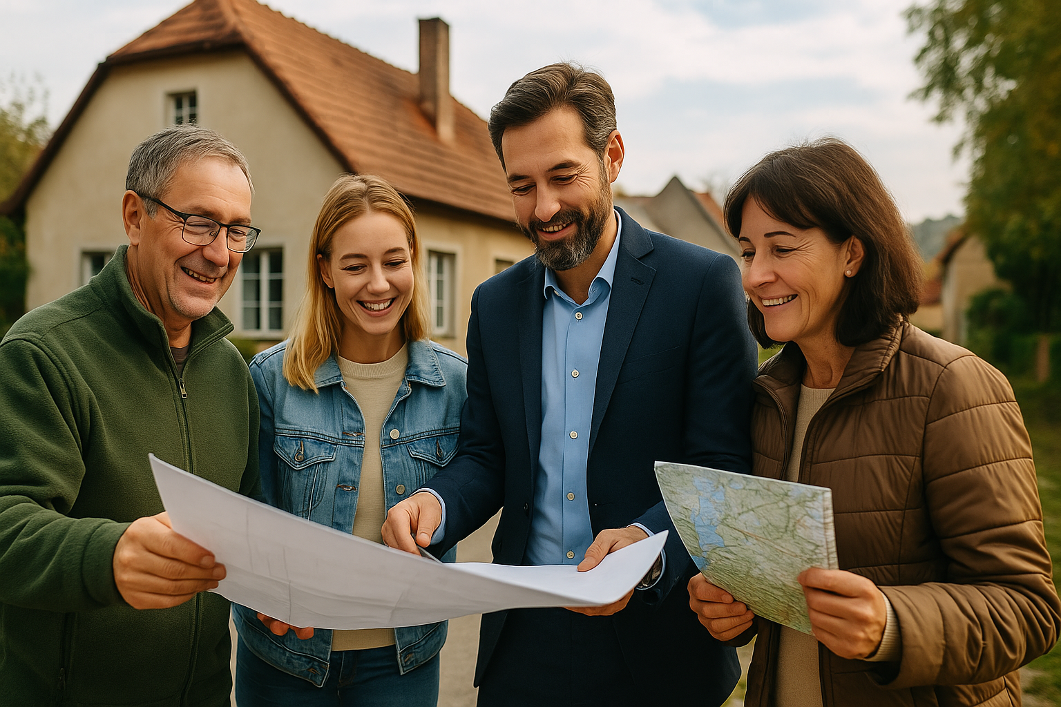 Rodina kupuje energii z větrné farmy